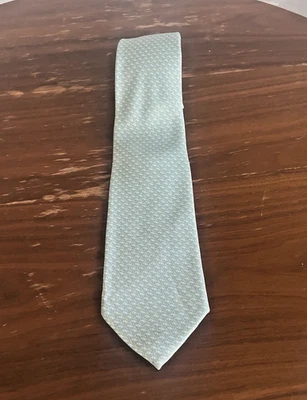 Corbata de seda con logotipo de ballena verde y azul Vineyard Vines para hombre 3,5 pulgadas x 59 pulgadas Foto 1 de 4