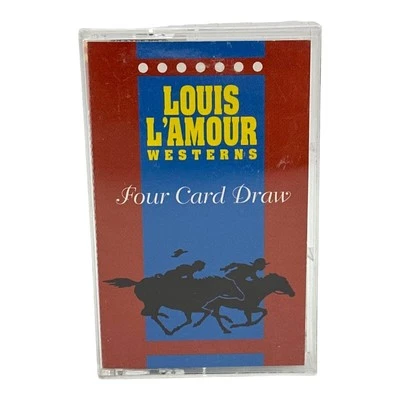 Louis Lamour Westerns Cassette Audiobook - Four Card Draw - Image 1 of 2