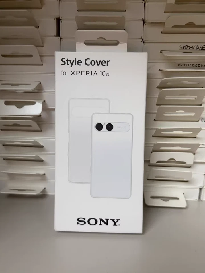 Funda estilo genuino con soporte para SONY Xperia 10 VII -XQZ-CBFE Foto 1 de 4