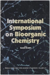 International Symposium on Bioorganic Chemistry (Annals of the New York Academ.. - Picture 1 of 2