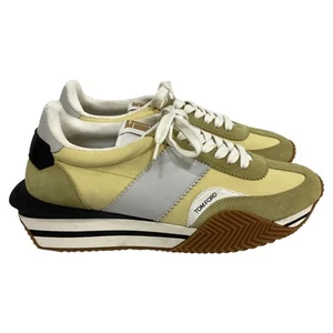 Tom Ford James Sneakers In Suede Men Multicolor Size 10 - Picture 1 of 9