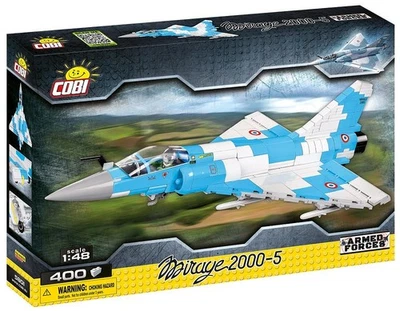 COBI, Mirage 2000-5 Military Aircraft - 400 Parts, 1/18, COB5891 - Image 1 of 4
