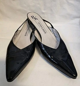 Peter Kaiser Sling-Pumps Gr.41 Schwarz Lack Damen Schuhe - Bild 1 von 10