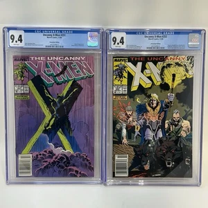 Uncanny X-Men #251 & 252 CGC 9.4 Sequential & Newsstand - Picture 1 of 20