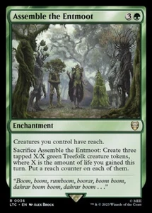 Montar el Entmoot 0036 Sin Lámina Raro LOTR Commander Magic The Gathering Casi Como Nuevo - Imagen 1 de 2