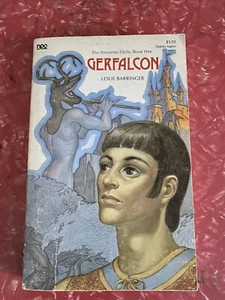 GERFALCON Leslie Barringer 1976 Trade Paperback NEUSTRIAN CYCLE Book One FANTASY - Foto 1 di 3