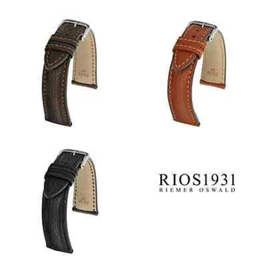 RIOS1931 Colorado - Correa de reloj de piel de búfalo (64) - 3 colores - 3 anchos