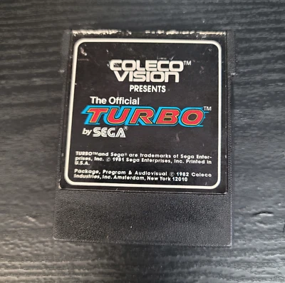 Turbo for Colecovision Cart Great Shape Tested - Image 1 of 3