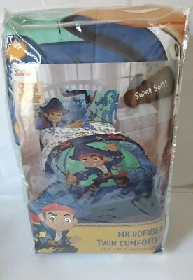 NUEVO Edredón Doble Microfibra Disney Junior Capitán Jake Nunca Jamás Piratas  Foto 1 de 4