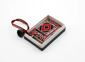 Art Deco - Taschenuhr - Emaille - Frankreich um 1925 - 1935 mit Schachtel - Bild 1 von 14
