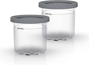 Ninja Dessertwannen und Deckel - 2er Pack [XSK2PNT300EUK] offizielles Zubehör UK - Bild 1 von 5