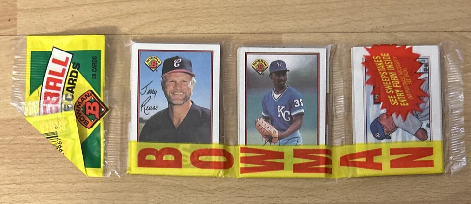 Pack Jerry Reuss Tom Gordon Mickey Mantle Jeff Montgomery Jim Clancy Bob Brenly - Image 1 of 2