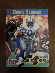 1990 NFL Pro Set Collect-A-Book - Barry Sanders - Detroit Lions - Picture 1 of 2