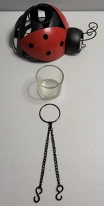 PARTYLITE Ladybug Votive Candle Holder Hanging (P91565) (FREE SHIPPING) - Picture 1 of 4
