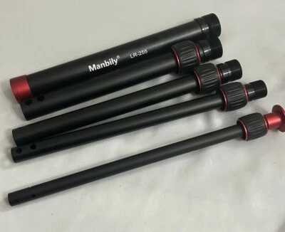 Manbily’ LR-255 Camera Monopod 5 Sections Aluminum Travel Monopod Extension - Image 1 of 4