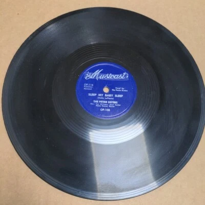 The Petrie Sisters COUNTRY  78 Those Little Babes of Mine Sleep My Baby MINT– - Image 1 of 2