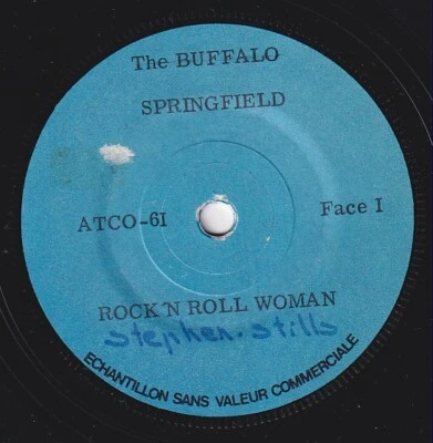 BUFFALO SPRINGFIELD * Neil YOUNG * STILLS * 1968 French PROMO 45 * Listen! - Image 1 of 2