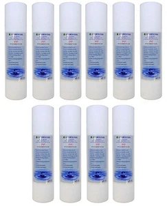 10" Sediment Spun Water Filter Cartridges PP 5 Micron x10 - Picture 1 of 3