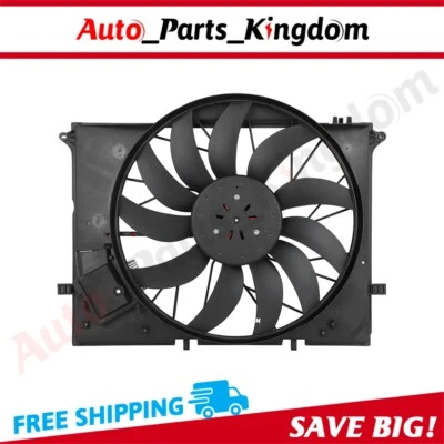 Conjunto de ventilador de radiador para MERCEDES-BENZ CL500 S430 S500 2000-2004 2005 2006 Foto 1 de 4