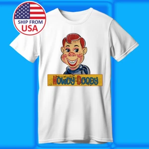 Dibujos animados Howdy Doddy Time para hombre blanco talla S-5XL - Imagen 1 de 1