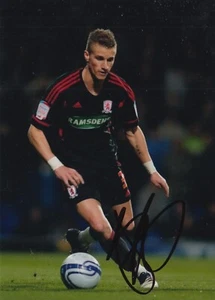 Joe Bennett handsigniertes 7x5 Foto Fußball Autogramm Middlesbrough - Bild 1 von 1
