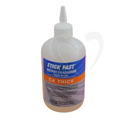 TMI PRODUCTS Stick Fast CA Quick Set Adhesive Thick 16 oz
