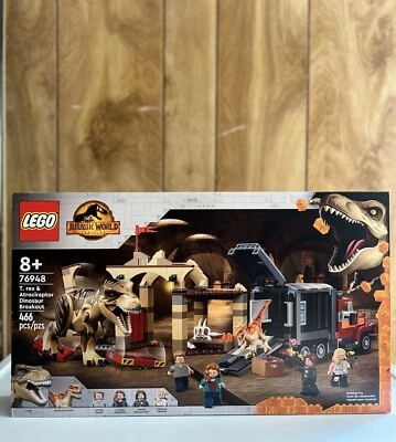 LEGO Jurassic World: T. rex & Atrociraptor Dinosaur Breakout (76948) - Image 1 of 4