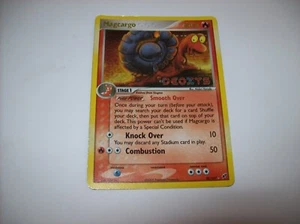 Magcargo 20/107 EX Deoxys Stamped Reverse Holo Rare Vintage Pokemon MP Free Ship - Picture 1 of 5