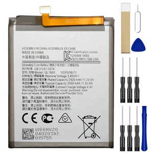 QL1695 Replacement Battery For Samsung Galaxy A01 SM-A015F SM-A015F/DS - Picture 1 of 6