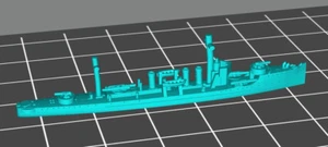 1:1250 Hr.Ms. Z 5 Class Torpedo boat (refit) - Picture 1 of 1