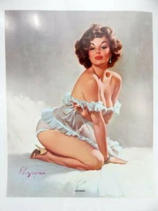 Vintage 1993 Gil Elvgren Brown & Bigelow - Suzanne - Large Pin-Up Print - Picture 1 of 9