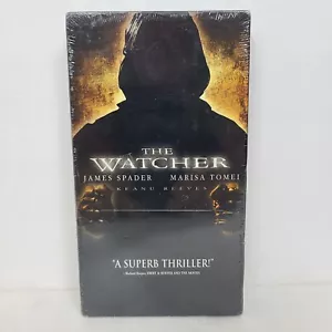 The Watcher VHS 2000 VHS Video Keanu Reeves James Spader Rated R NEW Sealed OOP - Picture 1 of 9