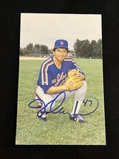 JESSE OROSCO SIGNED AUTOGRAPHED 1990 BARRY COLLA POSTCARD NEW YORK METS