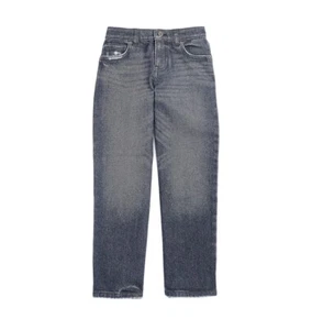 WONDER NATION Boys Size 8 Loose Skate Fit Denim Jeans • Black Wash - Picture 1 of 3