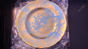 Royal Crown Derby Aves Paradise Powder Blue 16cm plate - Picture 1 of 8