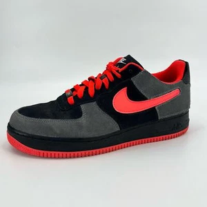 Nike Air Force 1/1 Unlocked By You ID DC6730 991 Mens 10.5 Black Orange Gray - Picture 1 of 10