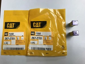 LOT OF 2 Caterpillar CAT 267-2701 FUSE 60A AURORA MULTI-TERRAIN LOADER 277C - Picture 1 of 5