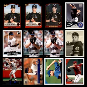 Aaron Heilman Lot 12 Baseball Cards 2003(RC)-2010 New York Mets/ARIZ Set - Picture 1 of 14