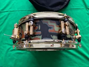 Sonor Artist 13x5 27ply Earth Snare (JoJo Mayer) Gold Hardwar Condition: Used - Picture 1 of 14