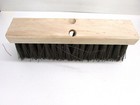 NOS! MAGNOLIA 16" FLOOR BRUSH, BLACK PLASTIC 5" BRISTLES 