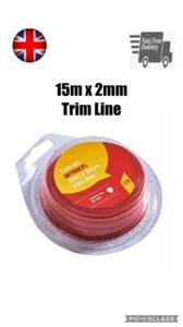 15m x 2mm STARKE Trimmleine Nylondraht Rundschnur Medium Elektro Rasentrimmer - Bild 1 von 3