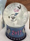 Disney Store 2017 Snow Globe Olaf?S Frozen Adventure Holiday Snow Globe W Box?