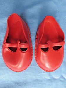 Vintage Cinderella Debutant doll shoes red size 3 - Picture 1 of 2