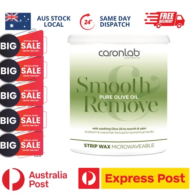 Caronlab Pure Olive Oil  Strip Wax 800g – Smooth & Gentle Hair Removal Wax - image 1 of 4