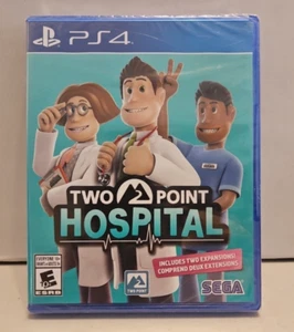 PS4 TWO POINT HOSPITAL Game By Sega - New & Sealed - Picture 1 of 3