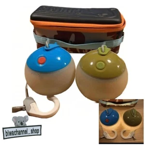 Snow Peak LED Lantern Hozuki Doraemon Forest Set of 2 Limited 2017 With Case - Picture 1 of 13