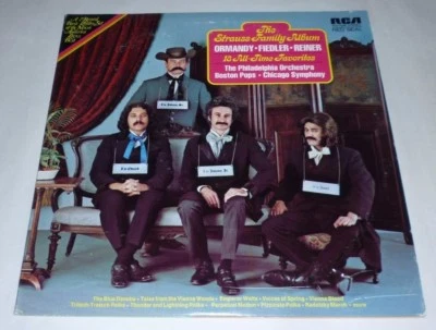 The Strauss Family Album RCA 1972 Philadelphia Orchestra Boston Pops Chicago  - Image 1 of 4