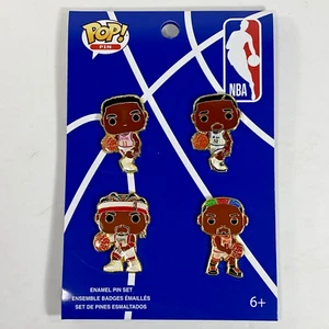 Nuovo Funko NBA Pop! Set spille smaltate Shaq Dennis Rodman Allen Iverson Isiah Thomas - Foto 1 di 6