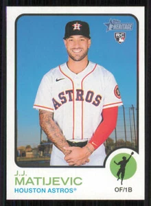 2022 Topps Heritage #561 J.J. Matijevic RC - Picture 1 of 2