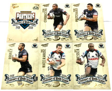 2008 SELECT NRL CENTENARY OF R.L CARD BASE CARD TEAM SET PENRITH PANTHERS (6)